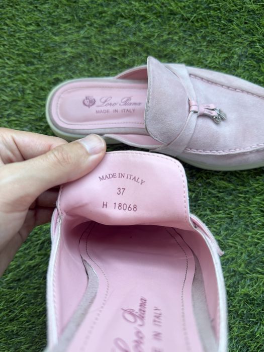 Loro Piana Charms Walk Mules 37