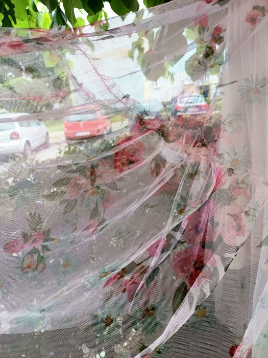 Różowa w kwiaty sukienka dla dziewczynki 14 lat