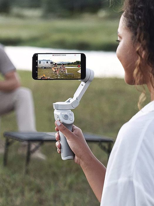 Estabilizador DJI OM 4 SE na CAIXA