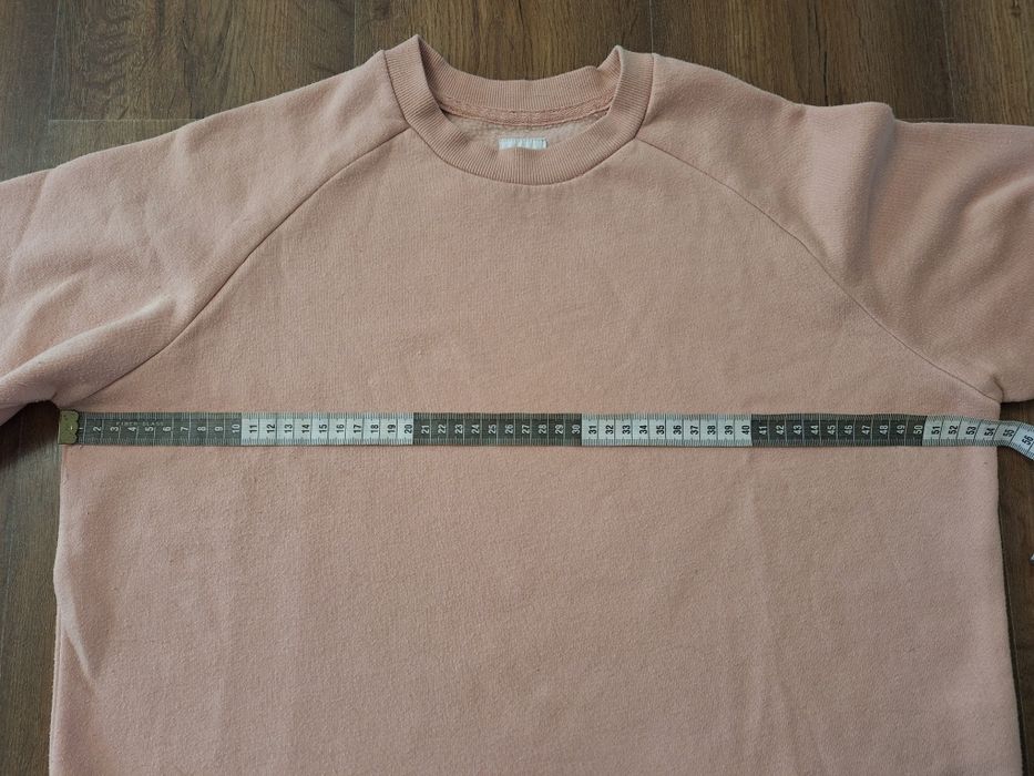 Ciepła, ocieplana bluza pudrowy róż