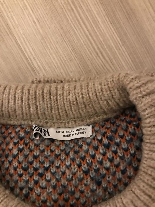 sweter zimowy Zara L