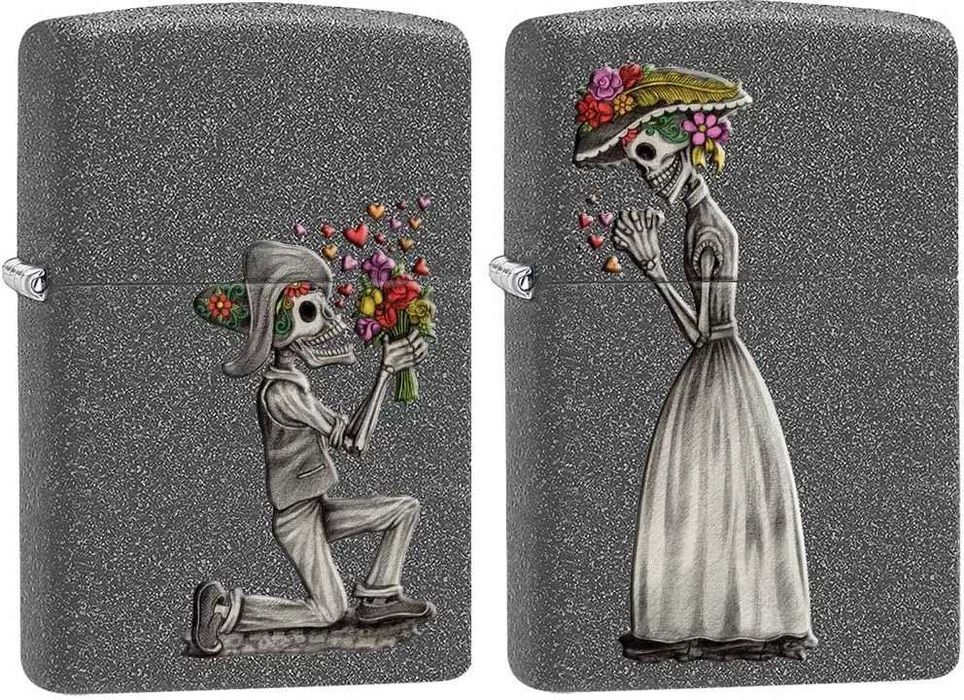 Подарунковий набір Zippo 28987 Skeleton Love