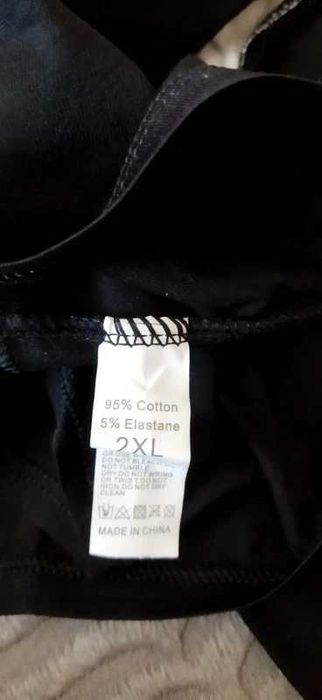 2pak damskich majtek bawełniancyh czarne 2XL XXL 44