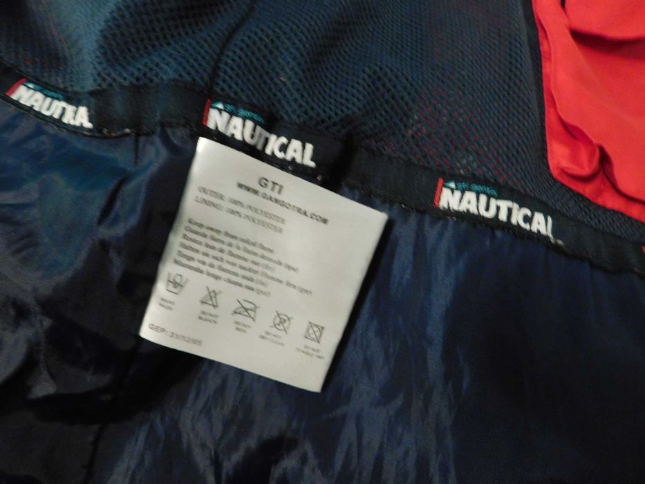 Nautical kamizelka czerwona granatowa 46