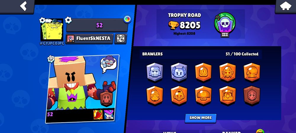 Продажа аккаунтів в Brawl Stars