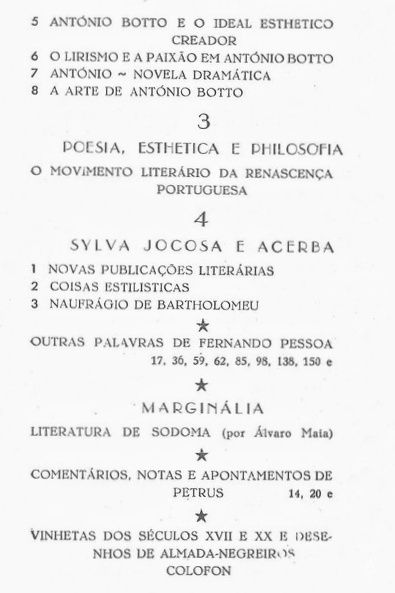 Fernando Pessoa - Apreciações Literárias, bosquejos e esquemas crítico