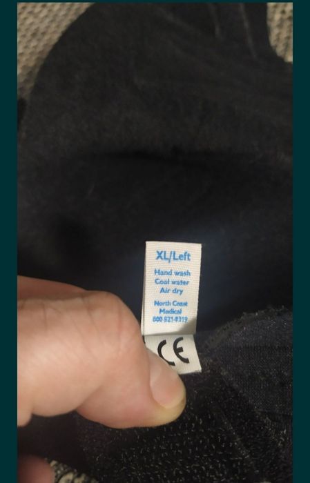 Шина, бандаж на запястя, ортез Comfort Cool Wrist Thumb Splint. Роз.XL