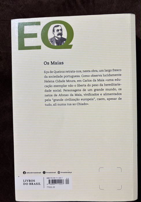 Livro Os Mais de Eça Queiros