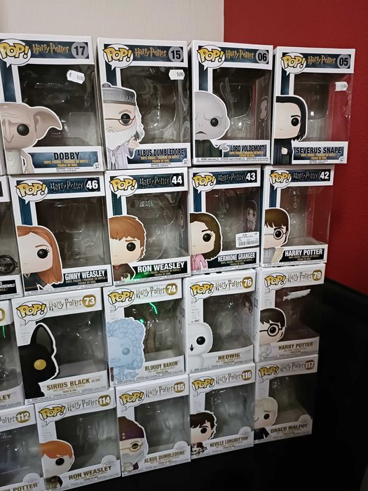 Caixas vazias de pops Harry Potter, novas e originais