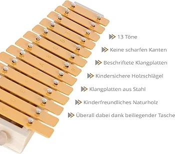 Dzwonki, cymbałki drewniane