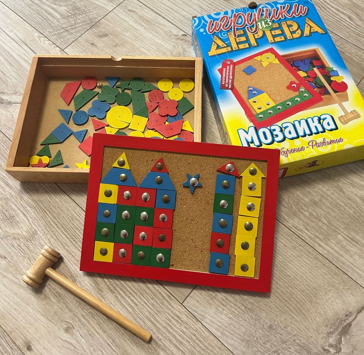 Мозаїка з дерева