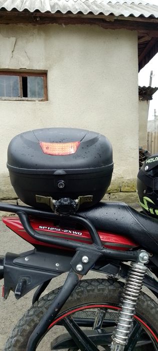 Мотоцикл на ходу