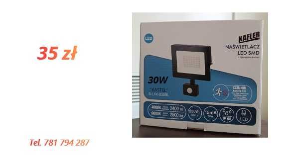 Naświetlacze, lampy LED, LED