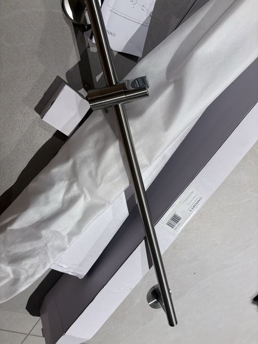 OMNIRES drażek prysznicowy 66cm nikiel