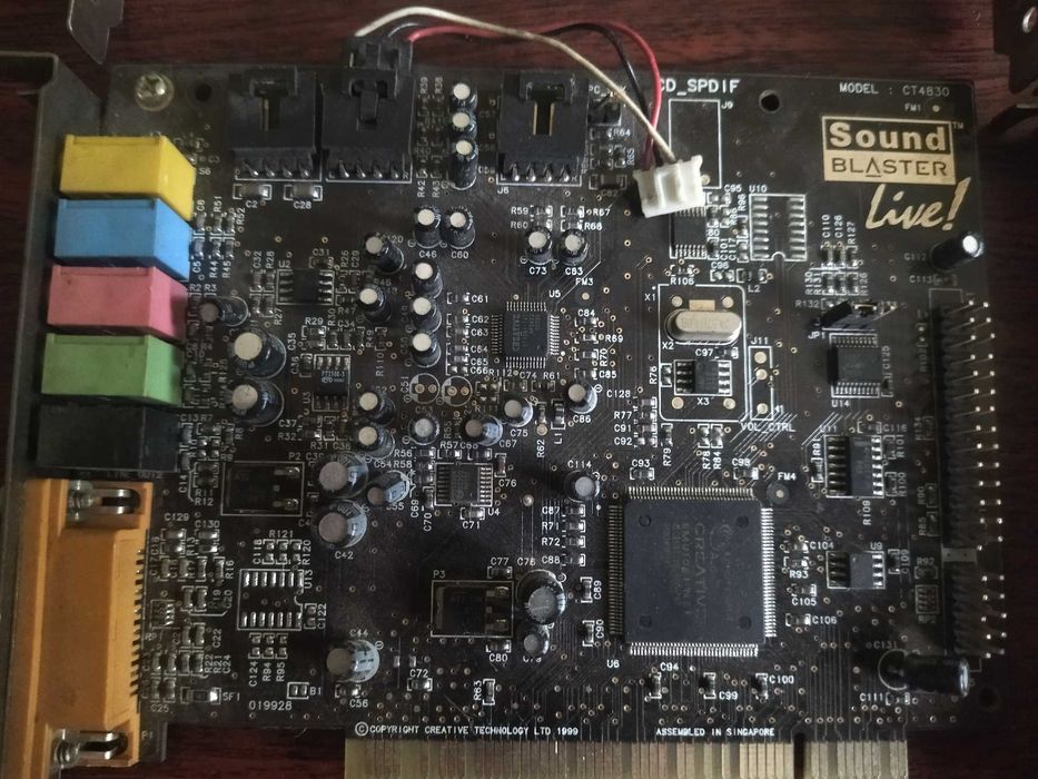 Звуковая карта Creative Sound Blaster Live CT4830 и др.(6 шт) PCI