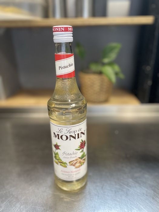 Syrop barmański Monin Pistachio (Pistacja) 700 ml – Nowy, fabrycznie zamknięty