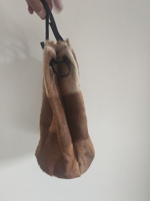 saco em pele vintage