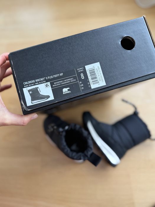 Чоботи зимові дитячі sorel 25 розмір