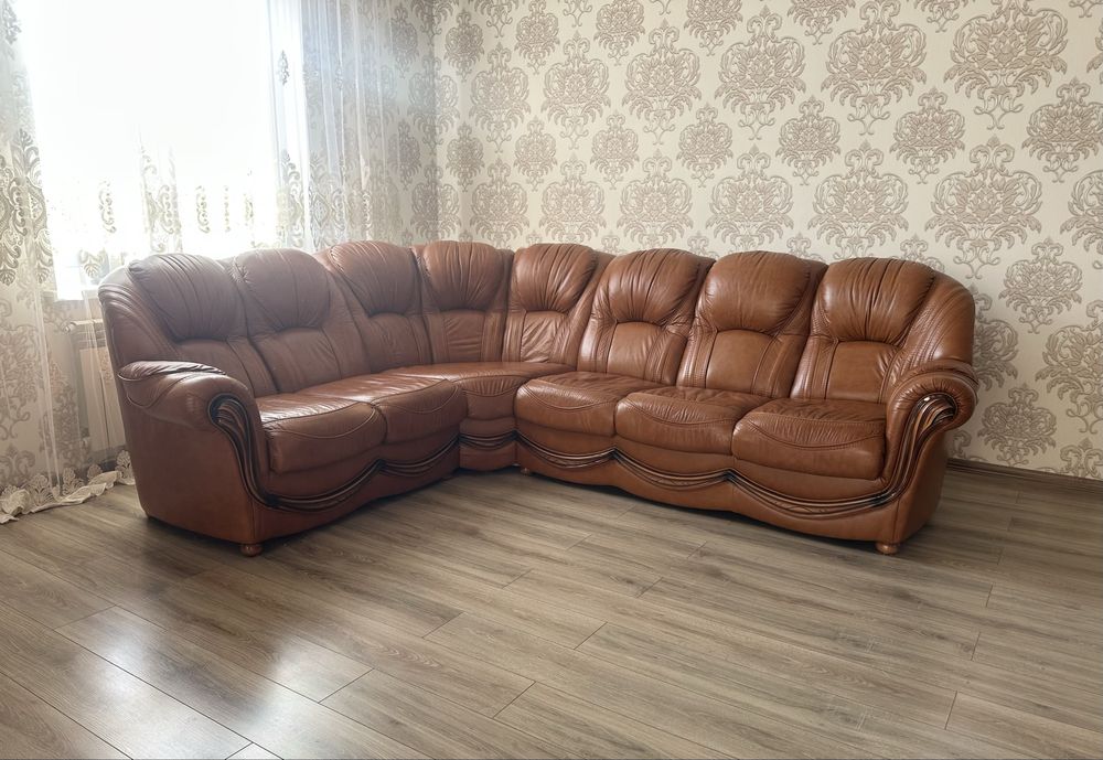 Шкіряний диван Дюна