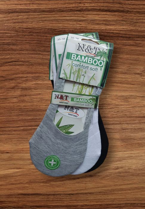 Skarpety damskie bambusowe 3 pary 12 zł