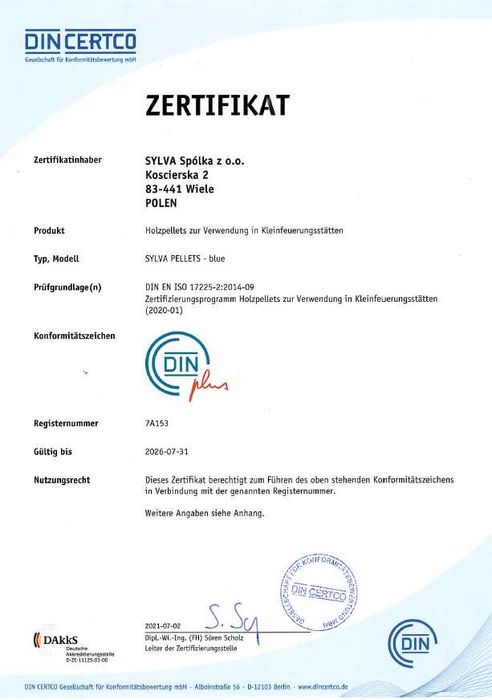 Pellet pelet drzewny SYLVA gr.6 PROMOCJA - negocjacja ceny
