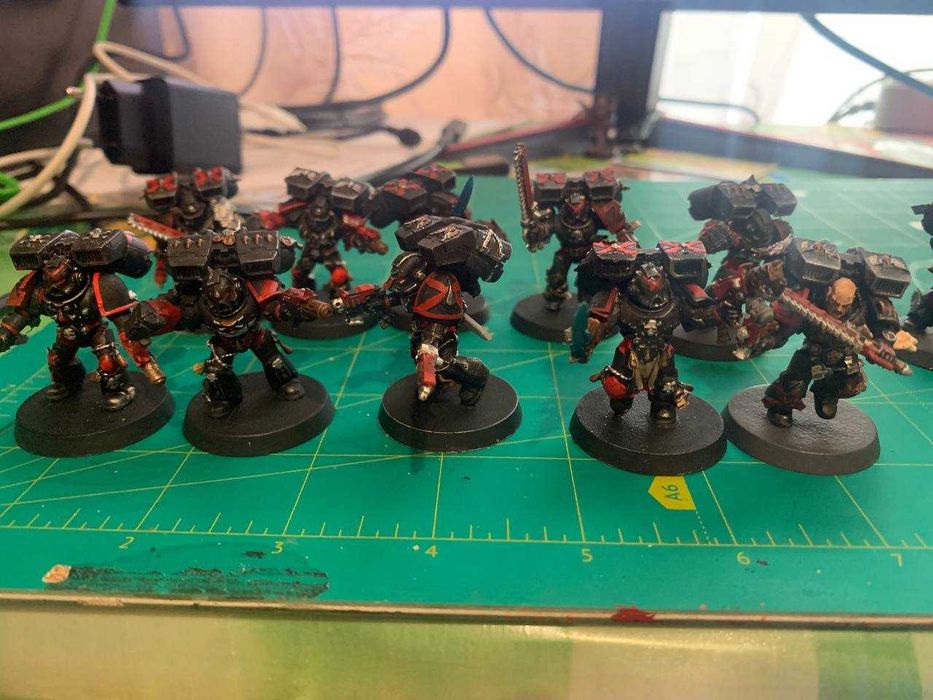 Продам Death Company With Jump Pack (Blood Angels ) 15 мініатюр