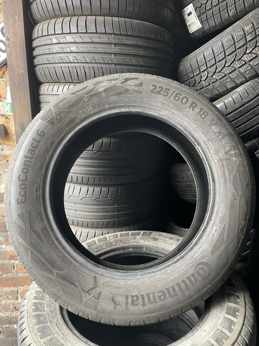225/60 R18 Continental EcoContact 6 / Portugal / 4шт./ 2022-23 рік.