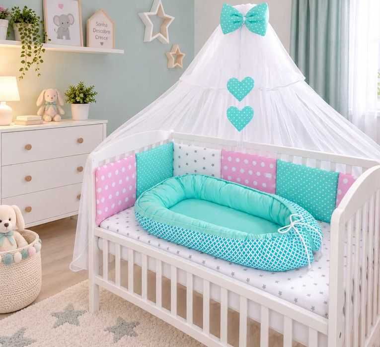 Conjunto para berço,  ninho para bebe