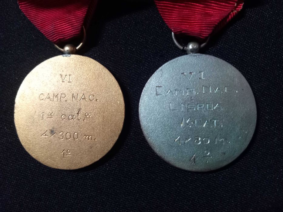 Estado Novo - 2 medalhas da FNAT