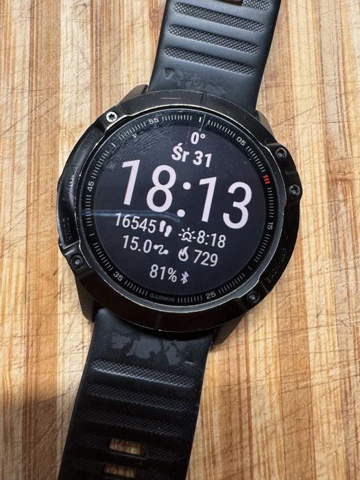 Garmin fenix 6x pro, fajny polecam