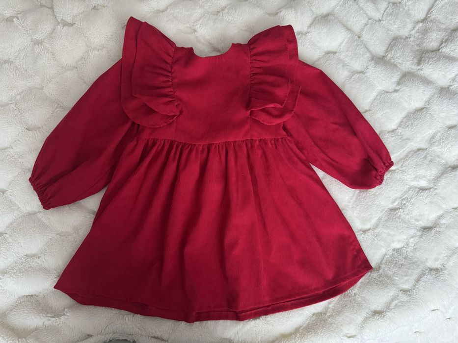 Нова червона сукня червоного кольору 98 розмір 1,5-2,5 роки
