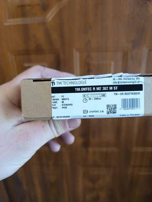 Oprawa oświetlenia awaryjnego TM.ONTEC R M2 302 M ST