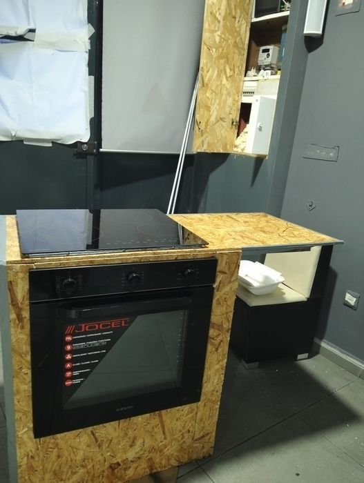 Placa vitroceramica + forno elétrico Jocel