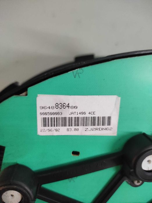 Peugeot 206 1.4benz. OE: 96488.36480, Licznik, Zegar