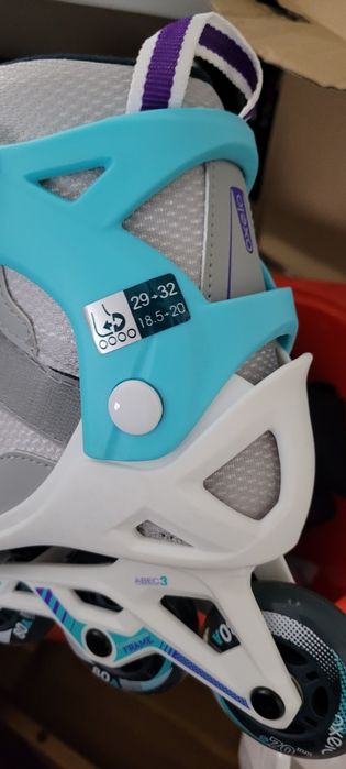 nowe rolki + zestaw ochraniaczy 29/32