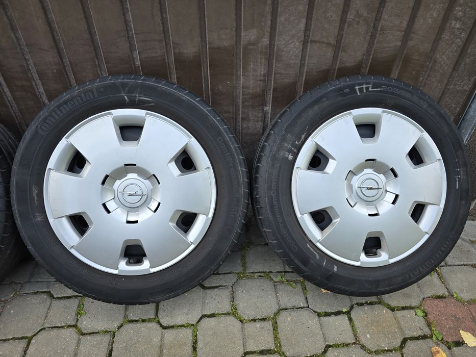 Felgi z oponami 205/55R16 Opel Astra H 4x100 Corsa Combo Meriva b Vectra B