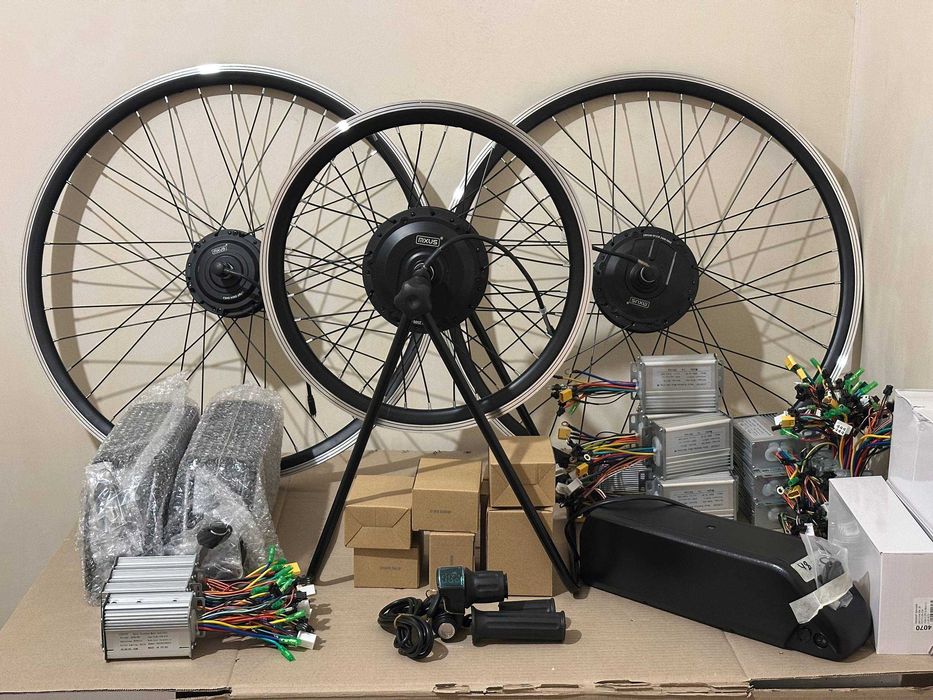 Електронабір 350W 500W 1000W MXUS мотор-колесо для велосипеда 20–29 дюймів електровелосипед електроколесо електрокомплект набір для велосипеда