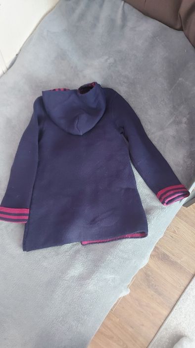 Накидка вязанная на девочку