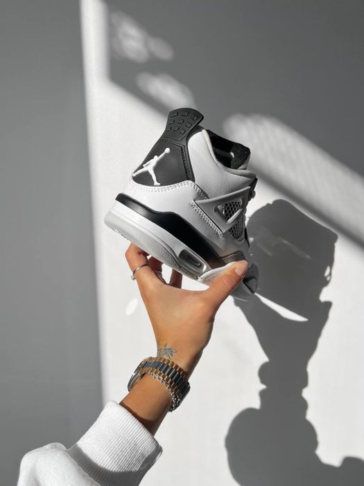 nike air jordan 4 retro military black - купити чоловіче
