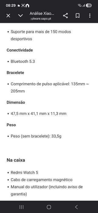 Xiaomi Smartwatch