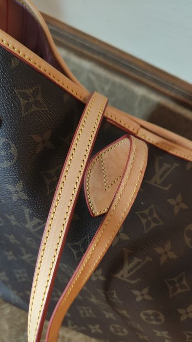 Torebka neverfull skóra naturalna shopperka duża