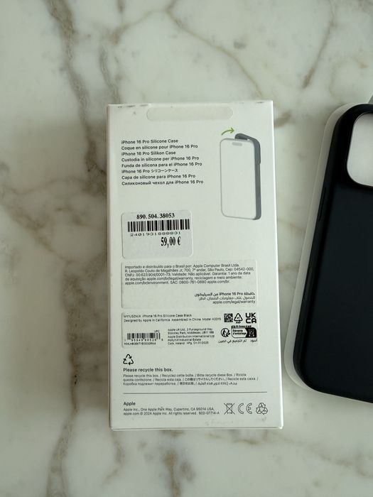 Capa Apple Silicone MagSafe iPhone 16 Pro