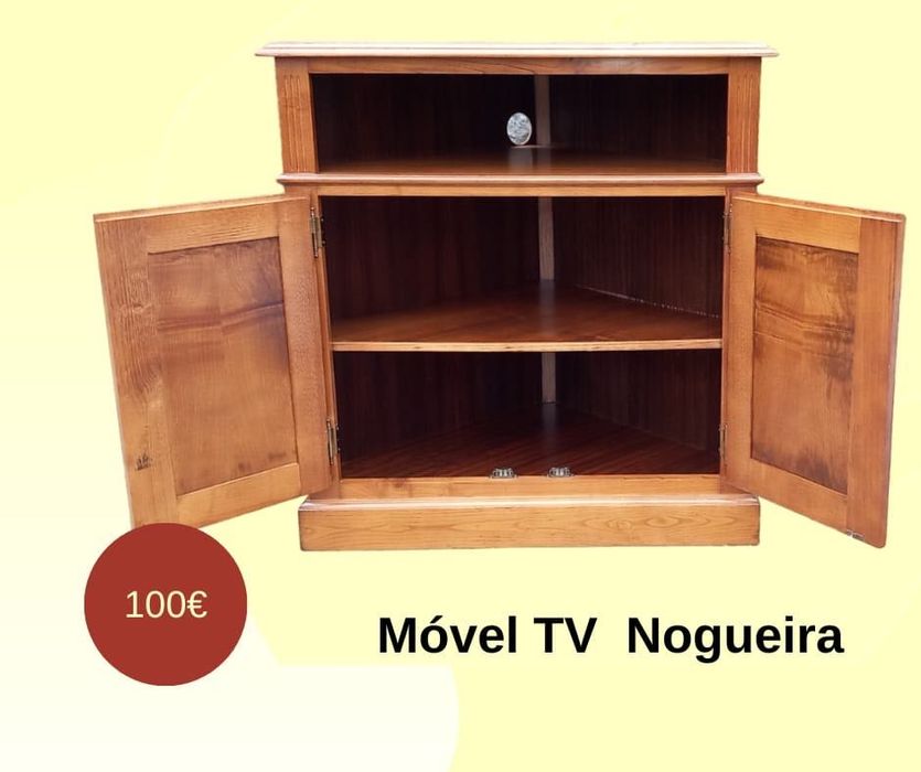 Móvel TV madeira clara