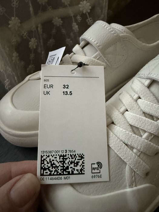 Кеди Кросівки (білі) фірмові h&m