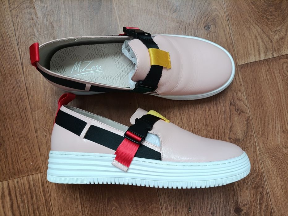 Мокасини шкіряні