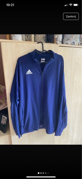 Granatowa bluza adidas