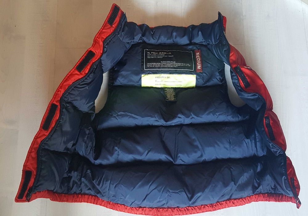 Ralph Lauren Polo Jeans oryginalny damski bezrękawnik kamizelka kurtka