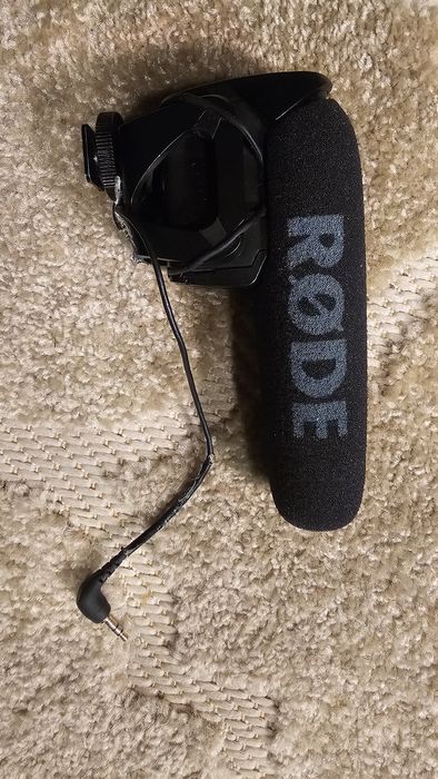 Microfone  rode para video