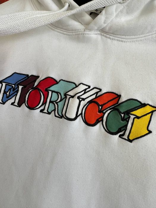 Белый худи Fiorucci оригинал Размер М