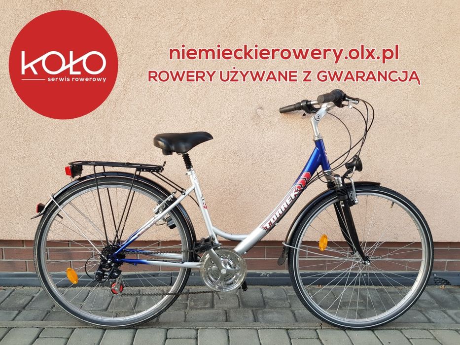Rower damka damski TORREK koła 28 SHIMANO okazja ALUMINIUM